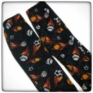 Boy Sports Fleece Pajama Bottoms-Lot of 2-Size 4/5